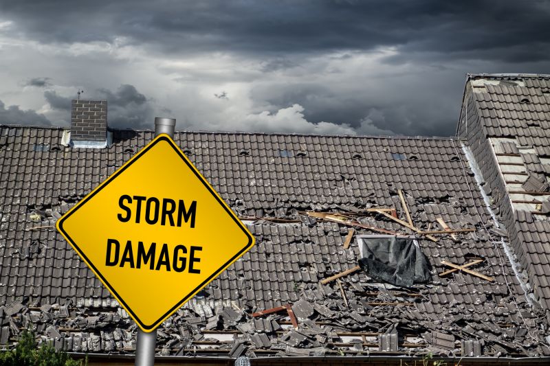 Storm Damage Roof Repair Service